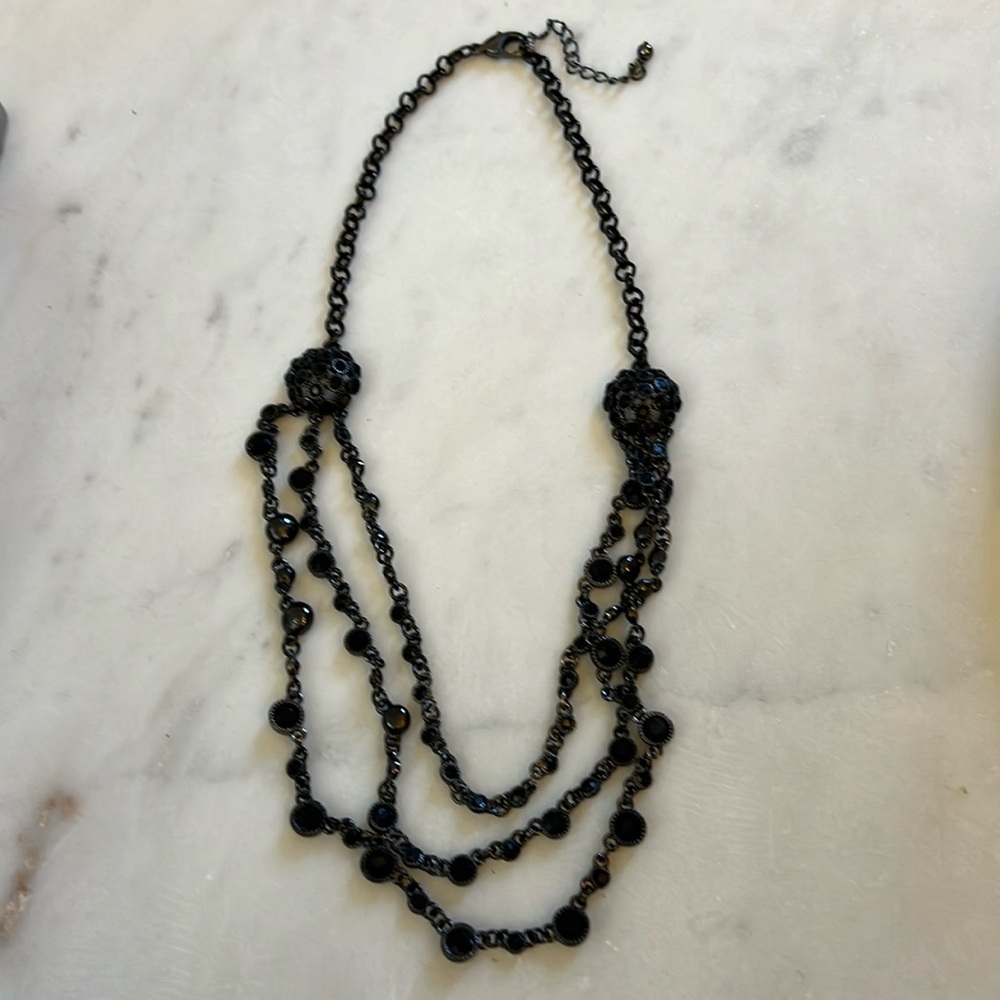 Black Fashion Necklace